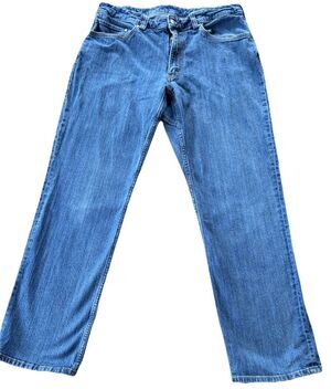 Duluth Trading 40 Grit Jeans 36x32 Rugged Workwear Denim Relaxed Fit Utility